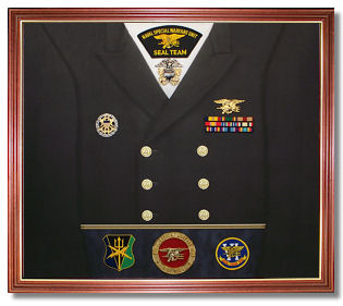 Navy Display Cases